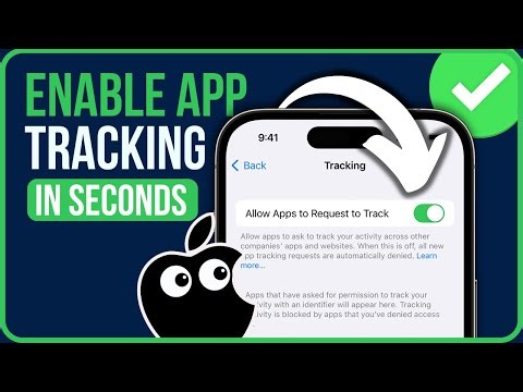 How To Enable App Tracking On iPhone (2025) | ALLOW TRACKING ON IPHONE