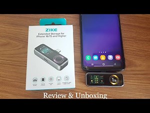 ZIKE USB C Magnetic Extended Storage 1TB - Review & Unboxing