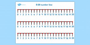 Number Line to 20