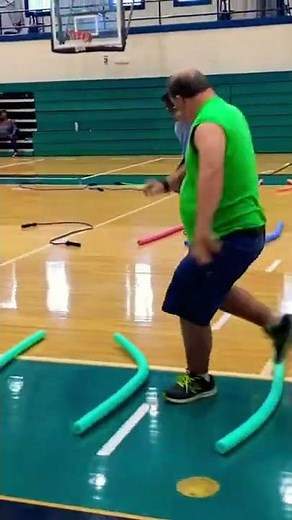 Fun Obstacle Course in Adapted PE