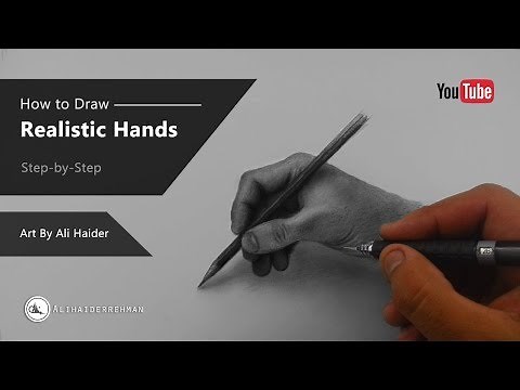 How to Draw Realistic Hands | Easy Step by Step method