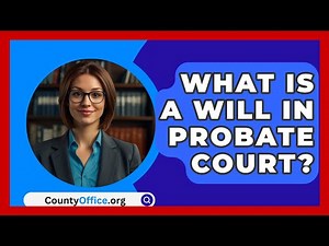 What Is A Will In Probate Court? - CountyOffice.org