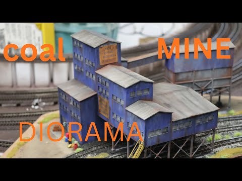 Building a Coal Factory Diorama | Realistic Scenery Techniques esp 14 part 1