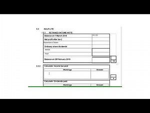 GR 12 Cash flow & interpretation Part 1