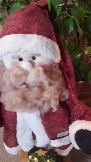 Handmade Santa and Mrs. Claus Dolls, 25" Farmhouse Christmas Decor - Etsy