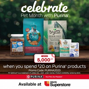 Get 5,000 Pts when you Spend $20 on Purina® Cat Food & Treats. Online Only. Use Promo Code: PURINA2023. | Purina Canada | Facebook