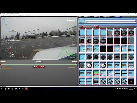 Dashware 1.9.1 with GoPro Hero 5 GPS Data