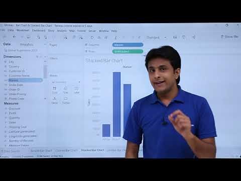 Tableau - Bar Chart & Stacked Chart