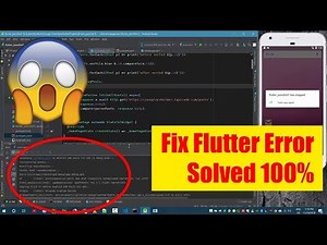 [100% Solved] Fix Flutter Errors Such as Program linking failed