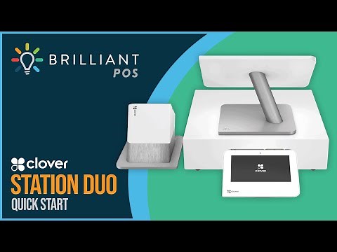 How to Set up a Clover Station Duo Brilliant POS
