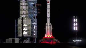 18K views · 75 reactions | China sent three astronauts to the new space station for a six-month stay, their longest mission yet. The launch comes as China is expanding its ambitions in space and hopes to have the station up and running by the end of next year. | NBC Nightly News with Tom Llamas | Facebook