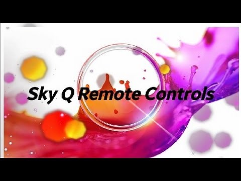 Sky Q Remote Controls