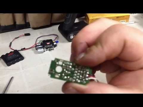 How to convert servo into RC winch control