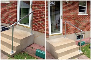 Installing your own DIY outdoor handrail