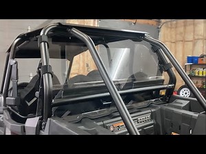 RZR Super ATV rear window install