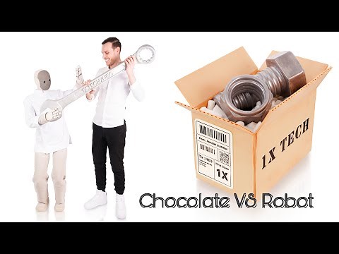Chocolate vs Robot! A Dream Collaboration Come to Life!