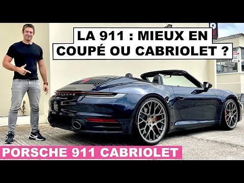 Essai Porsche 911 (992) cabriolet 2022 : Mieux que le coupé ?