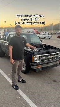 First test n tune with our 6.0 LS turbo-swapped S10! #lsswap #s10 #automobile