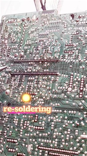 re-solder an oscillator IC #repair #soldering #electronic #tips | Ammel Risoles