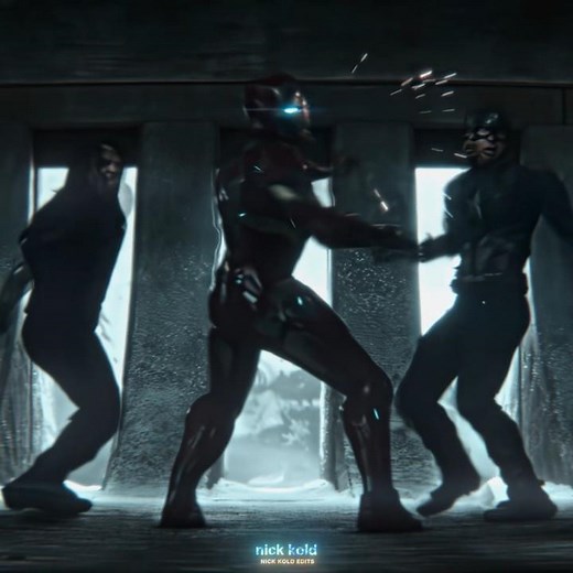 “Team Cap’s Rage Mode Activated ⚡ vs Iron Man”