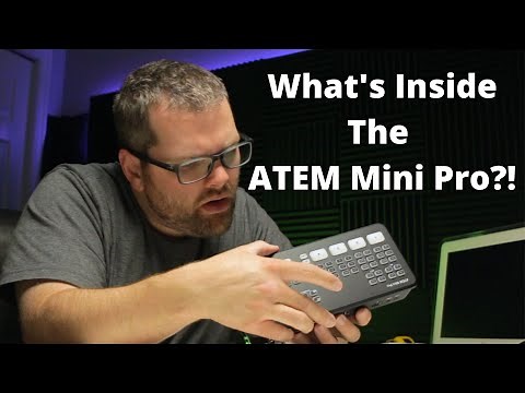 What's Inside the ATEM Mini Pro? A Quick Teardown to see Just What Blackmagic has done!