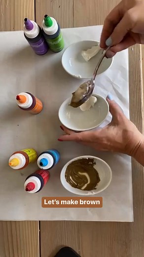 How to Make Brown: Mixing Primary Colors for Tertiary Shades