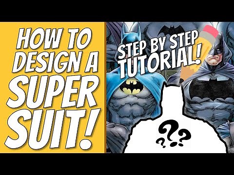 How to design a CUSTOM SUPERHERO COSTUME!!