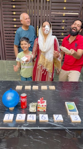 Choose The Lucky One Number! Who Gets The Surprise? #familygames #familychallenge