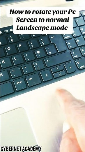 Windows Shortcut to Rotate Desktop Screen Instantly! Flip Your Screen! Windows Rotation Shortcut