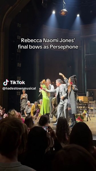 Happy trails to #RebeccaNaomiJones 🌹 #hadestown #broadway #musical #theater
