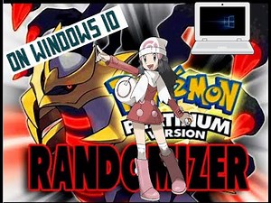 How to play pokemon platinum randomiser on pc windows 10 (64 and 32 bit)