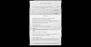 Grab This Free Casual Employment Contract Template