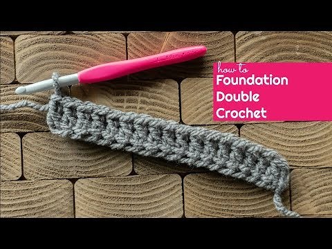 Foundation Double Crochet (FDC) Tutorial