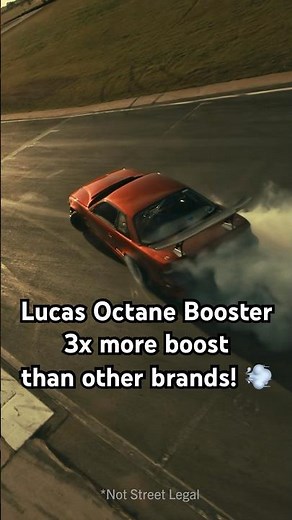Lucas Oil Octane Booster gas treatment delivers maximum power & efficiency for racing applications!