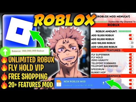 How To Get Free Unlimited Robux? Roblox Mod Menu APK Unlimited Robux | Roblox Mod 2025