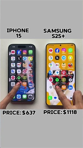 Android vs iOS: FINAL Speed Test 2025 (S25 Plus vs iPhone 15)