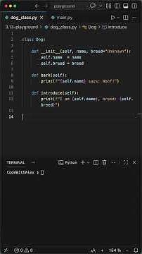 Classes in Python Simplyfied