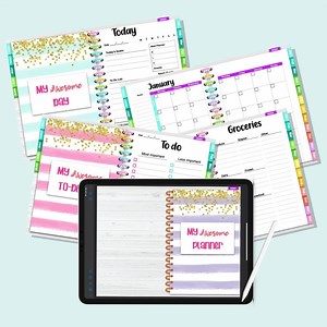 Free Digital Planner (with hyperlinks!)