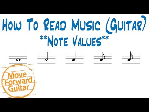 How to Read Music (Guitar) - Note Values