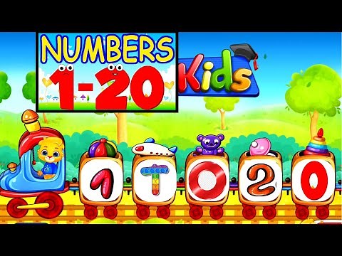 Number song 1-20 for children | Counting And Writing numbers | The Singing Walrus