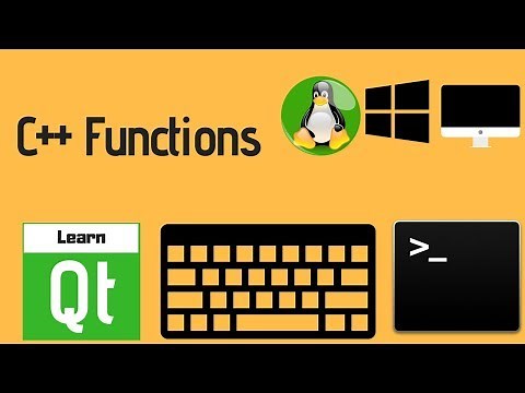 Qt C++ Gui Tutorial : Working with Functions | Course Preview