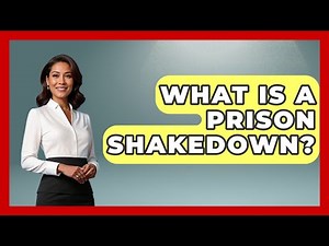 What Is A Prison Shakedown? - Jail & Prison Insider
