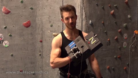 Batman-Inspired Grappling Hook Winch Final Test: Strength & Speed