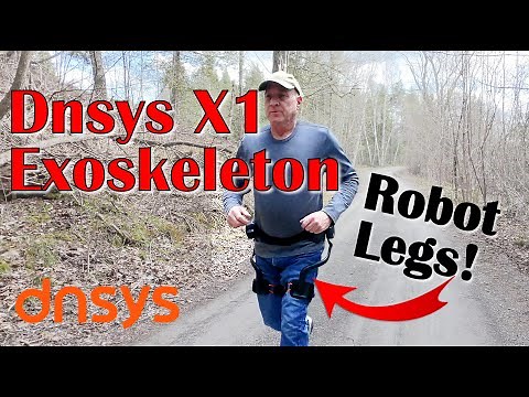Incredible Robot Legs! Dnsys X1 Exoskeleton Review