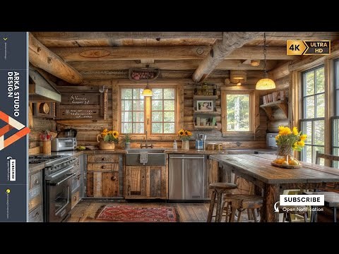 Rustic Log Cabin Kitchen: Design Ideas for a Charming and Functional Cooking Space