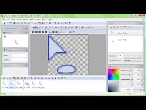 Make animated cursor