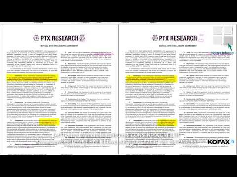 ICONS Infocom: Kofax Power PDF Training Video: Document Comparison