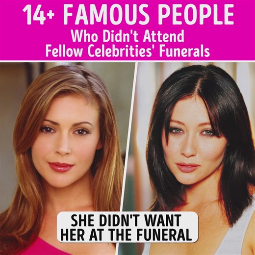 14 Famous People Who Didn't Attend Fellow Celebrities' Funerals | CelebRatings