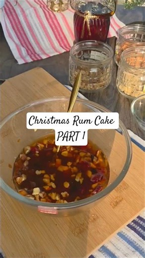 Rum Cake Preparation – Step-by-Step Series #yt #christmas #youtubeshorts #ytshorts #youtube #recipe