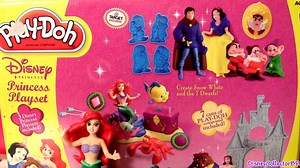 4.8K views · 80 reactions | Play Doh Ariel The Little Mermaid ♡ Disney Princess With Flounder Sebastian playdough toys review | Fun Toyz Collector | Facebook